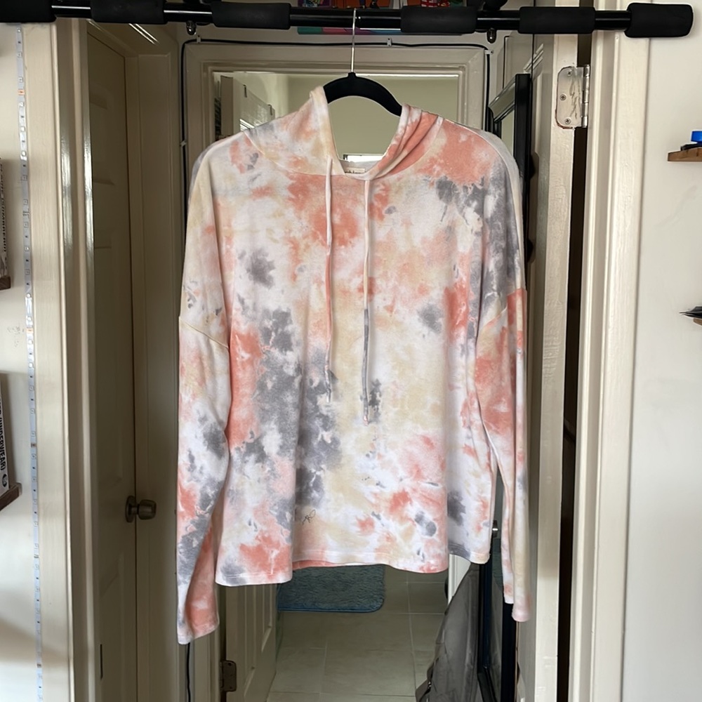 TieDye Lightweight Hoodie - Picture 2 of 6